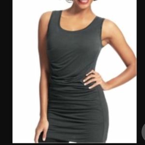 CAbi Gold Rush 586 Steel Gray Tucked Tunic M